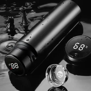 Stainless Steel Thermal Water Bottle with LED Temperature Display
