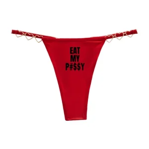 Women's Hot Panties with Hot Sayings