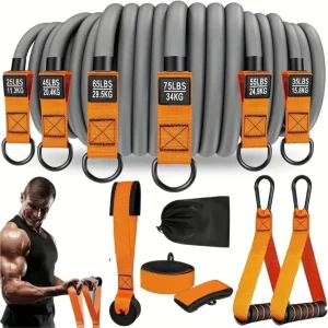 Resistance straps with handles